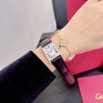 カルティエ 高品質25.5mm*33.7mm石英電池式 腕時計