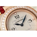 カルティエ 高品質女性30mm自動巻 腕時計