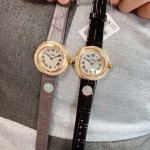 カルティエ 高品質33mm女性石英電池式 腕時計