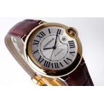 カルティエ 高品質42mm自動巻 腕時計