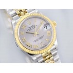 ロレックス女性 高品質31mm石英電池式腕時計