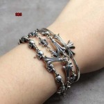 2024年原版復刻新作入荷クロムハーツ925銀 ブレスレット926工場