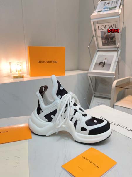 2024年原版復刻新作入荷ルイヴィトン女性スニーカー MSHI工場35-41