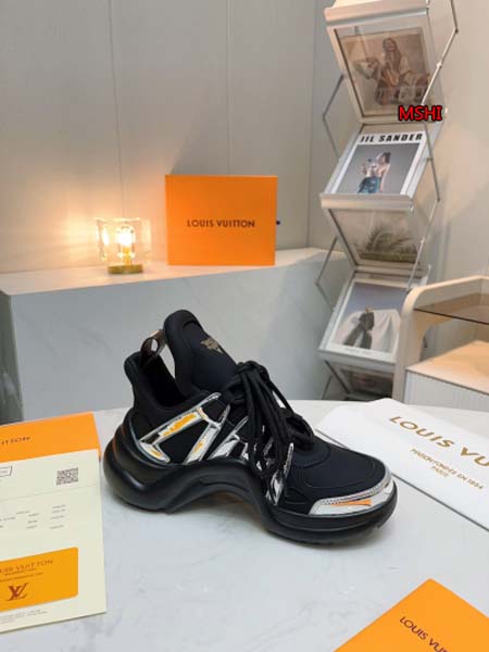 2024年原版復刻新作入荷ルイヴィトン女性スニーカー MSHI工場35-41
