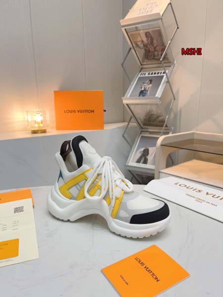 2024年原版復刻新作入荷ルイヴィトン女性スニーカー MSHI工場35-41