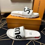 2024年3月14日夏季SUPREME &ルイヴィトンスリッパ chuan工場38-45