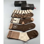 2024年新品人気ルイヴィトン 靴下一箱5足セット