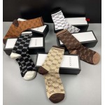 2024年新品人気グッチ 靴下一箱5足セット