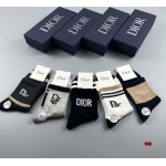 2024年新品人気ディオール靴下一箱5足セット