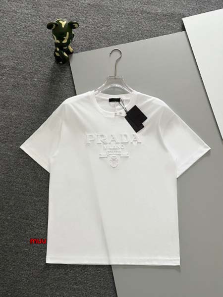 2024年6月13日夏季新作入荷PRADA 半袖 Tシャツ MUU工場