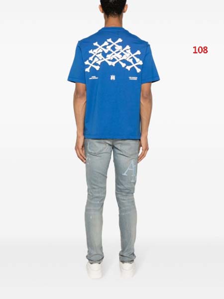 2024年夏季7月23日新作入荷AMIRI半袖 Tシャツ 108工場