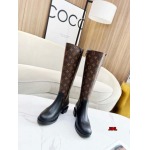 2024年8月30日秋冬新品入荷ルイヴィトン女性長靴 革靴 jinl工場35-41