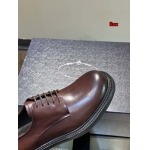 2024年9月30日早秋原版復刻新品入荷PRADA 牛革男性 紳士靴  LIUX工場
