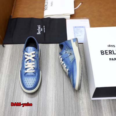 2024年10月8日早秋高品質新品入荷 Berluti  スニーカー DAM工場