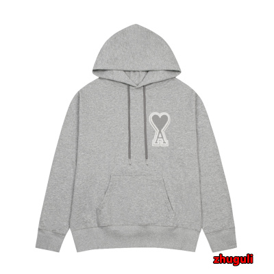 秋冬新品入荷 AMI パーカー  ZHUGULI工場