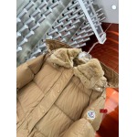 2024年10月29日秋冬高品質新品入荷モンクレール 女性ウサギの毛皮ダウンジャケットアウター520工場 s-l