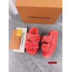 2024年11月25日秋冬高品質新品入荷ルイヴィトン ウールのスリッパ  HY工場