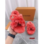 2024年11月25日秋冬高品質新品入荷ルイヴィトン ウールのスリッパ  HY工場