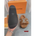 2024年11月25日秋冬高品質新品入荷ルイヴィトン ウールのスリッパ  HY工場