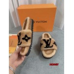 2024年11月25日秋冬高品質新品入荷ルイヴィトン ウールのスリッパ  HY工場