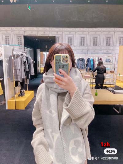 2024年12月3日新品入荷ルイヴィトンカシミアスカーフ 暖かい防寒秋冬 1z工場