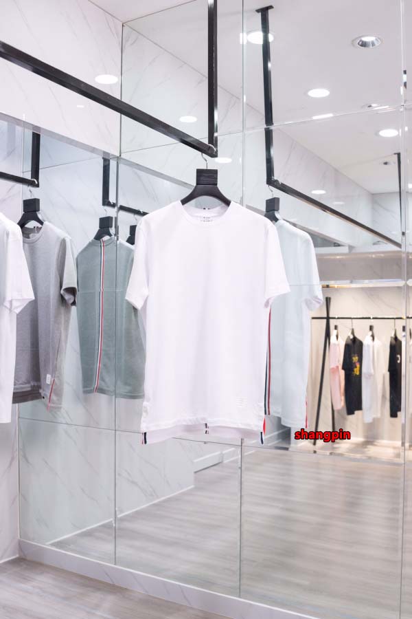 2025年春夏高品質新品 THOM BROWNE 半袖 Tシャツ shp工場