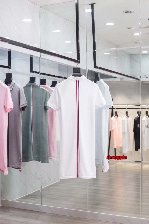 2025年春夏高品質新品 THOM BROWNE ポロシャツワンピース  shp工場