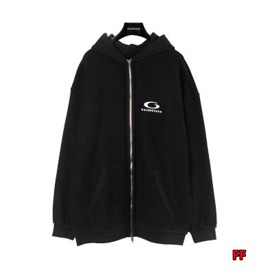 春夏新款 バレンシアガ  ジップアップ パーカー  FF工場
