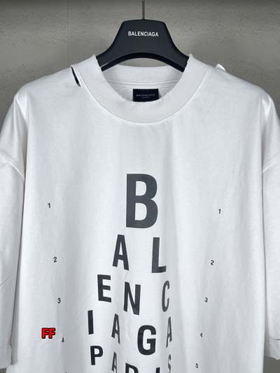 2025年新作早春 バレンシアガ半袖 Tシャツ 綿 男女兼用  FF工場