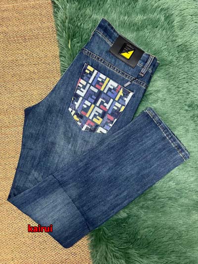 2025年春夏新作入荷FENDI薄手 ジーンズ kairui 工場29-40