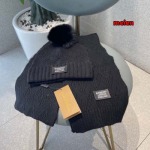 2024年12月3日新品入荷 バーバリー ニット帽スカーフ 暖かい防寒秋冬 m-en工場