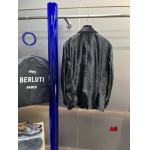 秋冬原版復刻 新品 Berluti 本革牛の胎児の毛 ジャケットアウター ag工場