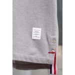 2025年春夏高品質新品 THOM BROWNE ポロシャツ半袖 Tシャツ shp工場