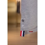 2025年春夏高品質新品 THOM BROWNE ポロシャツ半袖 Tシャツ shp工場