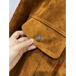 2024年原版復刻秋冬イヴサンローラン 本革 ジャケットアウター  ku工場