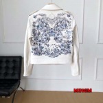 2024年原版復刻秋冬ディオール本革 ジャケットアウター  mm工場