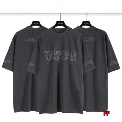 春夏新款 バレンシアガ 半袖 Tシャツ パーカー 綿  FF...