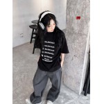 2025年新作早春 バレンシアガ 半袖 Tシャツ 綿 男女兼用  FF工場