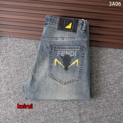 2025年春夏新作入荷FENDI薄手 ジーンズ kairui...