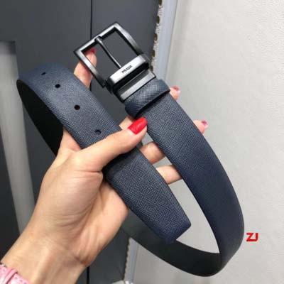 2025年早春新品入荷 PRADA  本革 ベルト ZJ工場