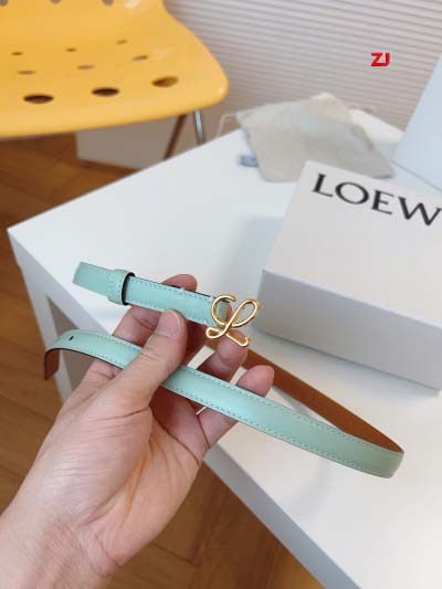 2025年早春新品入荷LOEWE 女性 本革 ベルト ZJ工場