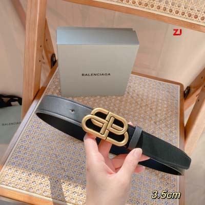 2025年早春新品入荷バレンシアガ 本革 ベルト ZJ工場