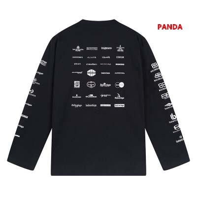 2025年1月8日早春高品質新品入荷バレンシアガ 長袖 Tシャツ panda工場