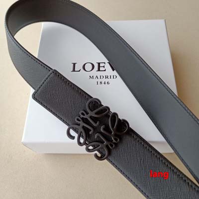 2025年早春新品入荷 LOEWE 本革 ベルト LANG工場