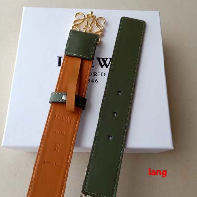 2025年早春新品入荷 LOEWE 本革 ベルト LANG工場