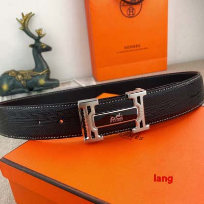 2025年早春新品入荷 エルメス   本革 ベルト LANG工場