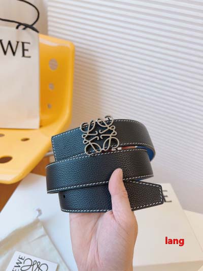2025年早春新品入荷LOEWE 本革 ベルト LANG工場
