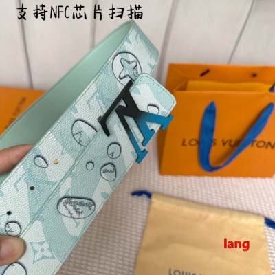 2025年早春新品入荷 ルイヴィトン 本革 ベルト LANG工場