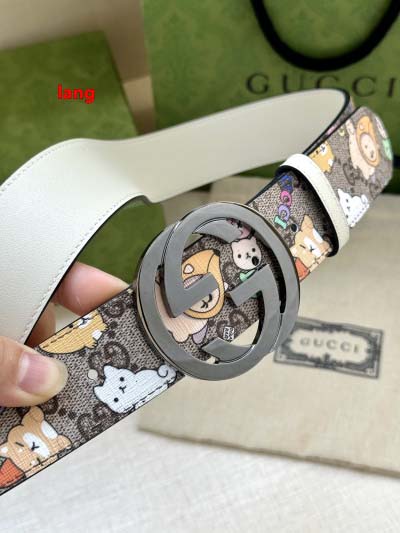 2025年早春新品入荷 グッチ 本革 ベルト LANG工場