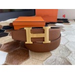 2025年早春新品入荷エルメス  本革 ベルト ZJ工場